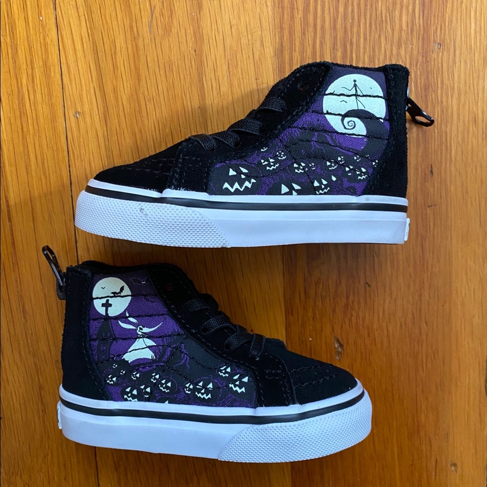 Nightmare Before Christmas Baby Vans Size 4
